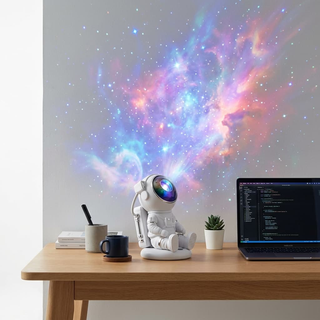 Astronaut LED Galaxy Star & Nebula Projector
