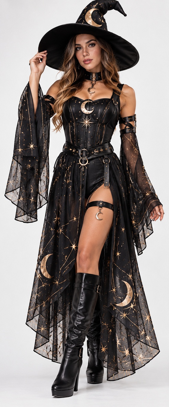 Celestial Midnight Witch
